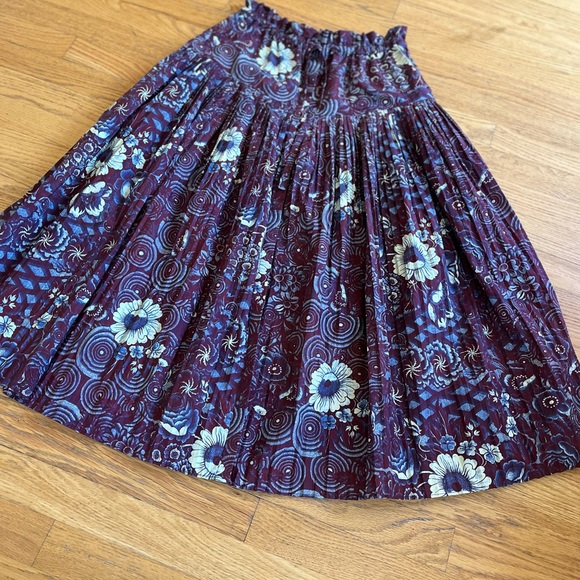 ULLA JOHNSON LOURDES MIDI SKIRT - Picture 2 of 9